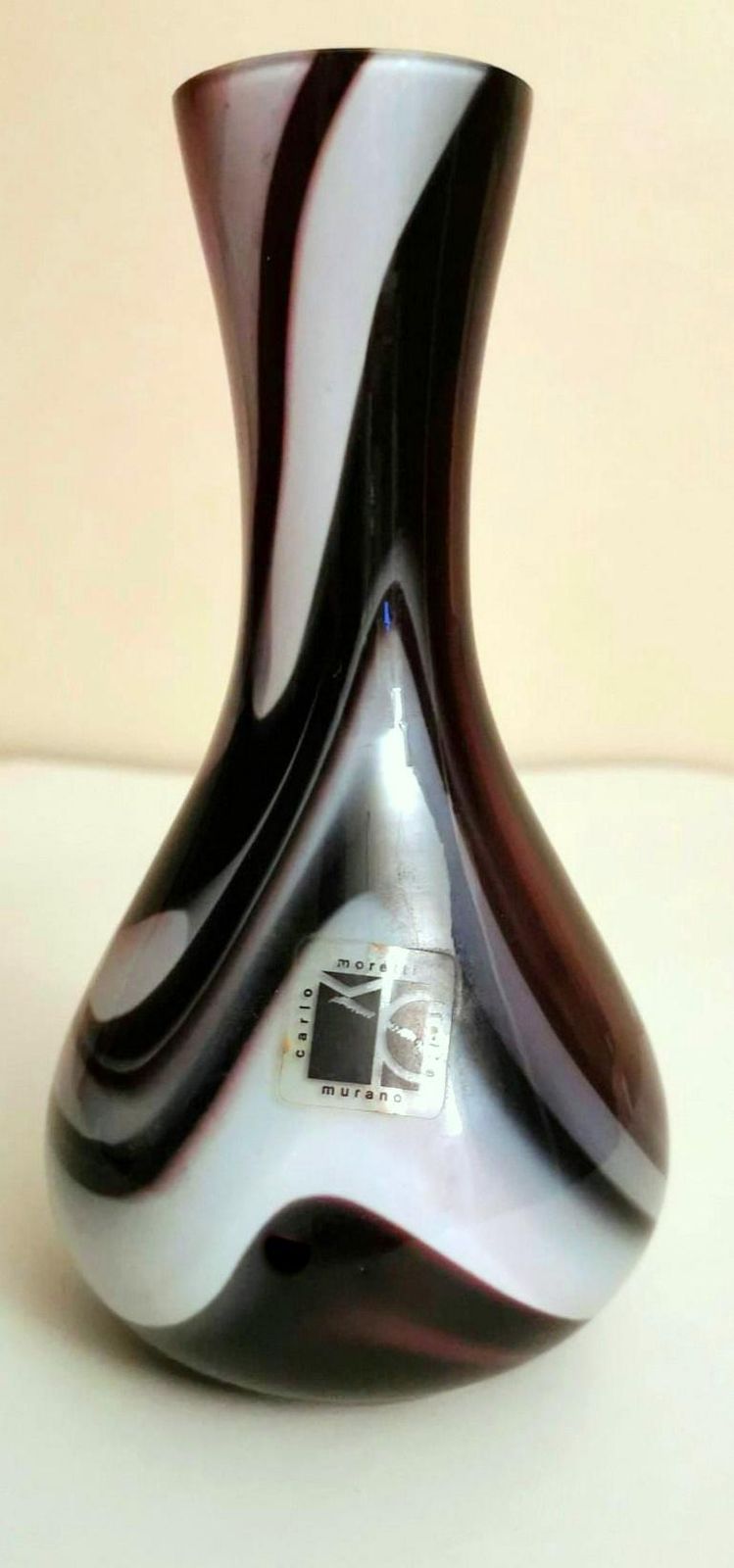 Moretti Carlo Murano Vase In Colored Opaline Glass photo Home Decor
