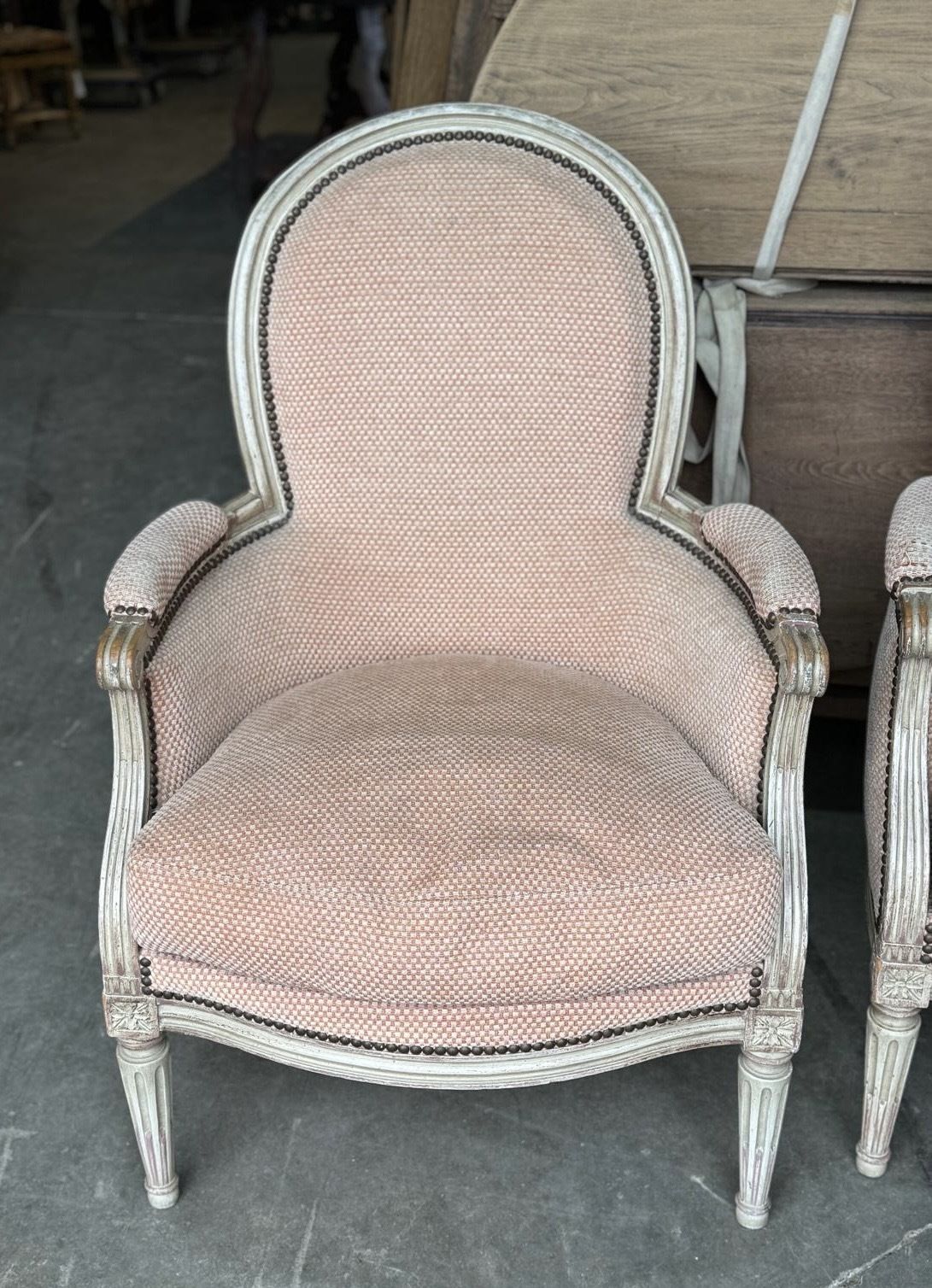 Pair French Bergere Chairs photo vinterior