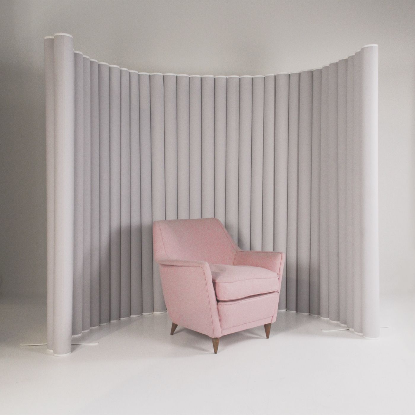 Sound Absorbing Partition By Raffaella Mangiarotti For Ioc Project Partners
