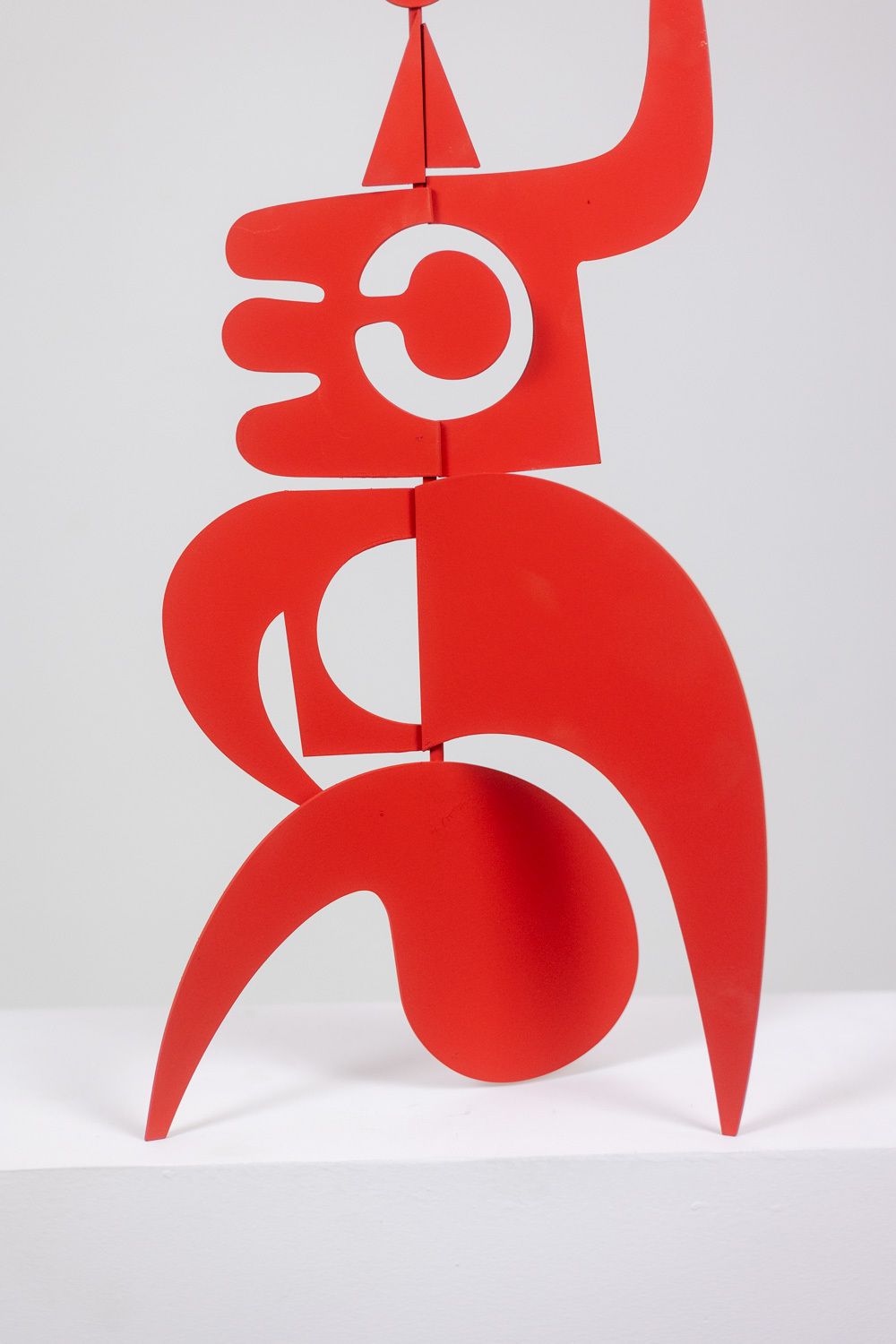 Antonine De Saint Pierre. Red “Anna” Sculpture. Contemporary. photo 1400.0