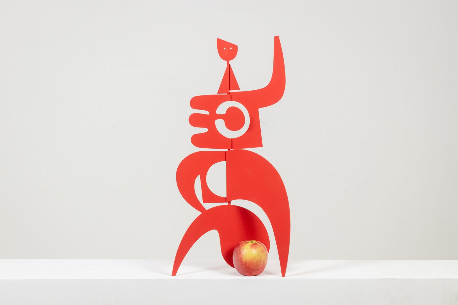 Antonine De Saint Pierre. Red “Anna” Sculpture. Contemporary. photo Art