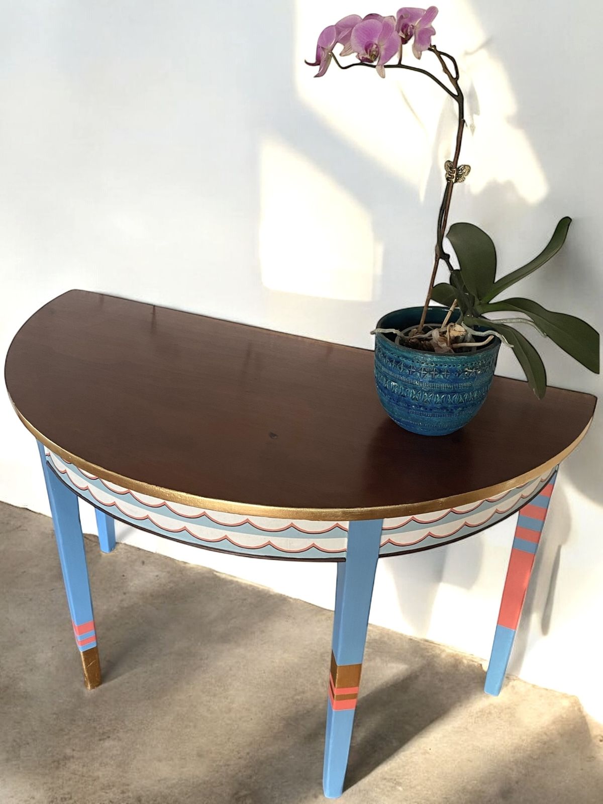 Upcycled Mahogany Hallway Table photo buy