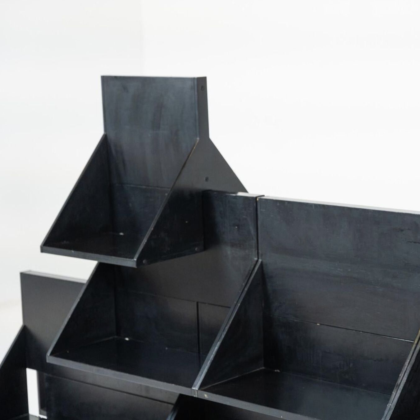 Double Sided Bookcase ” Uno Sull’altro” By Ugo La Pietra , 1968 photo furniture