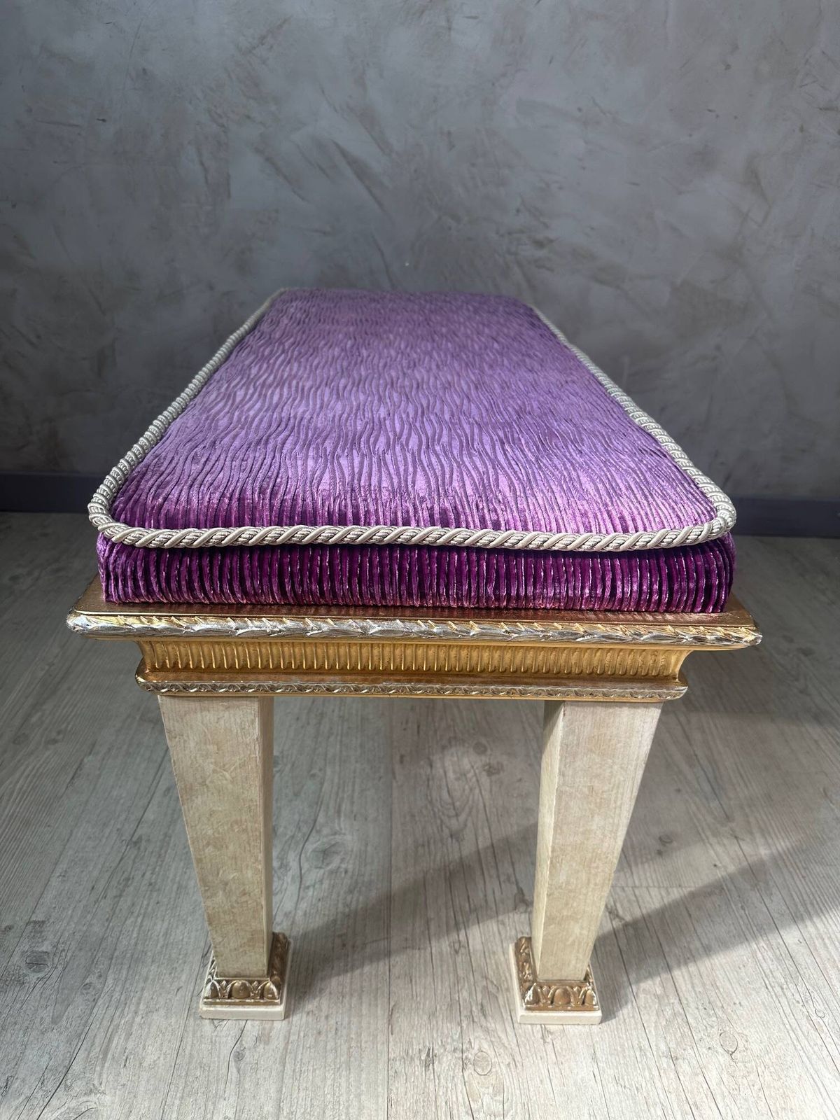 Louis XIV Style Bench, 1980s, Vintage photo buy