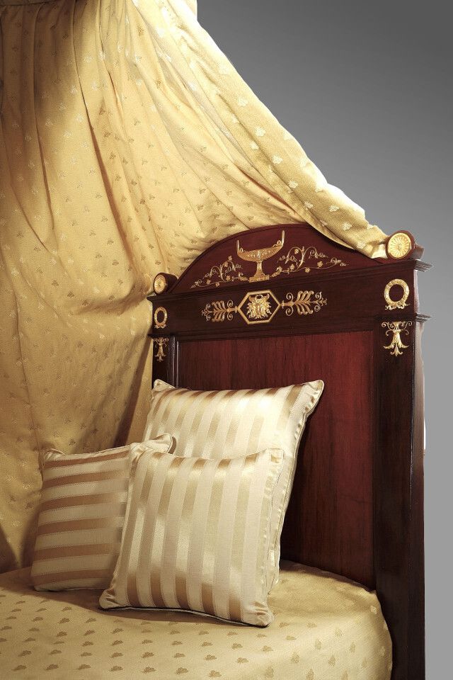 Empire Period Bed With Canopy, 1800s photo furniture