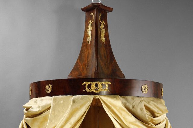 photo furniture Empire Period Bed With Canopy, 1800s