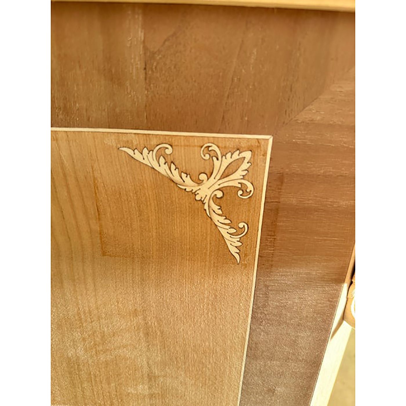 1990s Italian Natural Unpainted Set Of A Chest Of Drawers And Two Bedside Tables For Bedroom photo buy