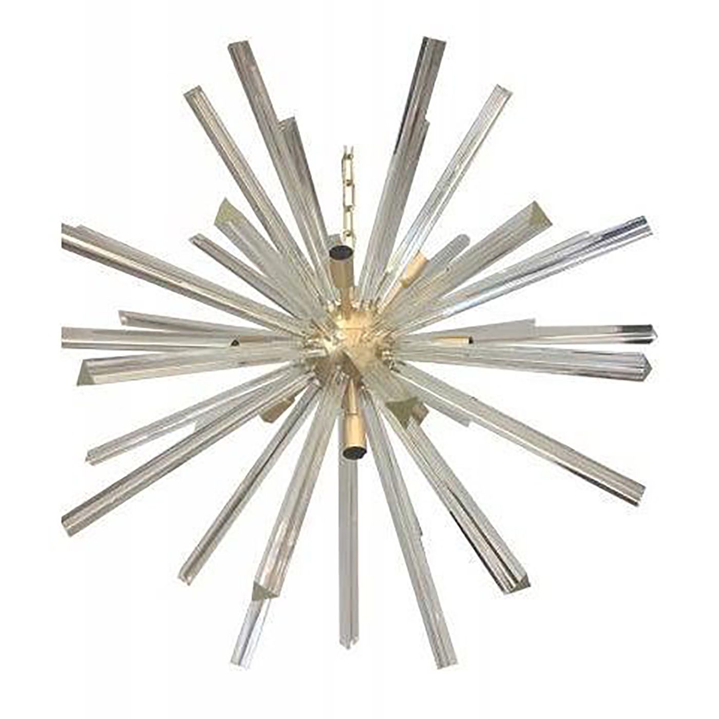 Contemporary Murano Style Glass Sputnik Chandelier photo vinterior