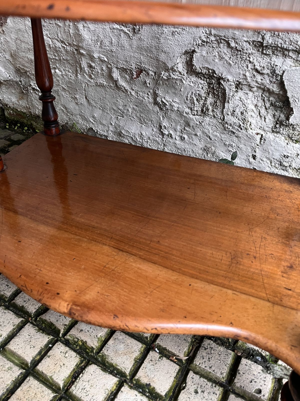 photo furniture Pretty Victorian Mahogany Whatnot Shelves