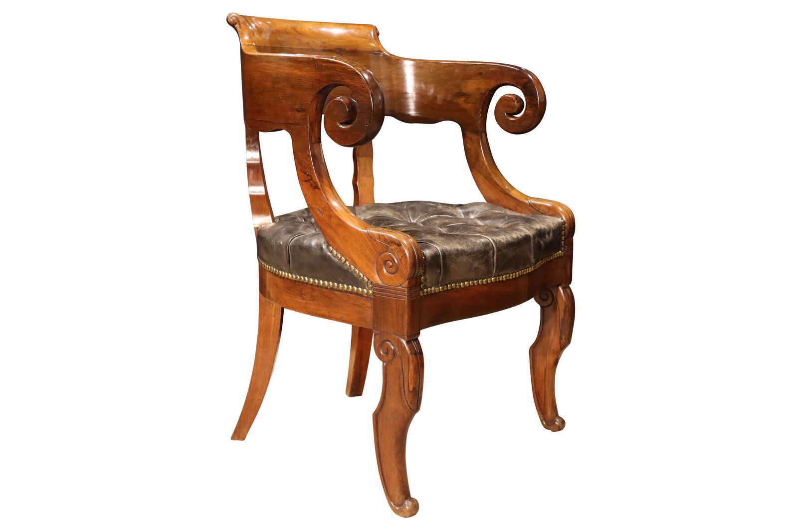 Louis Philippe Rosewood Desk Chair photo furniture