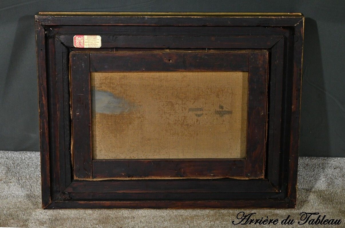 photo buy Oil Painting, Signed A.Derémy – 1902