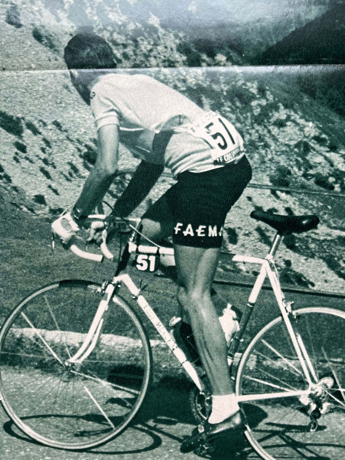 Eddy Merckx Milan San Remo Vintage Cycling Print 1969 photo furniture
