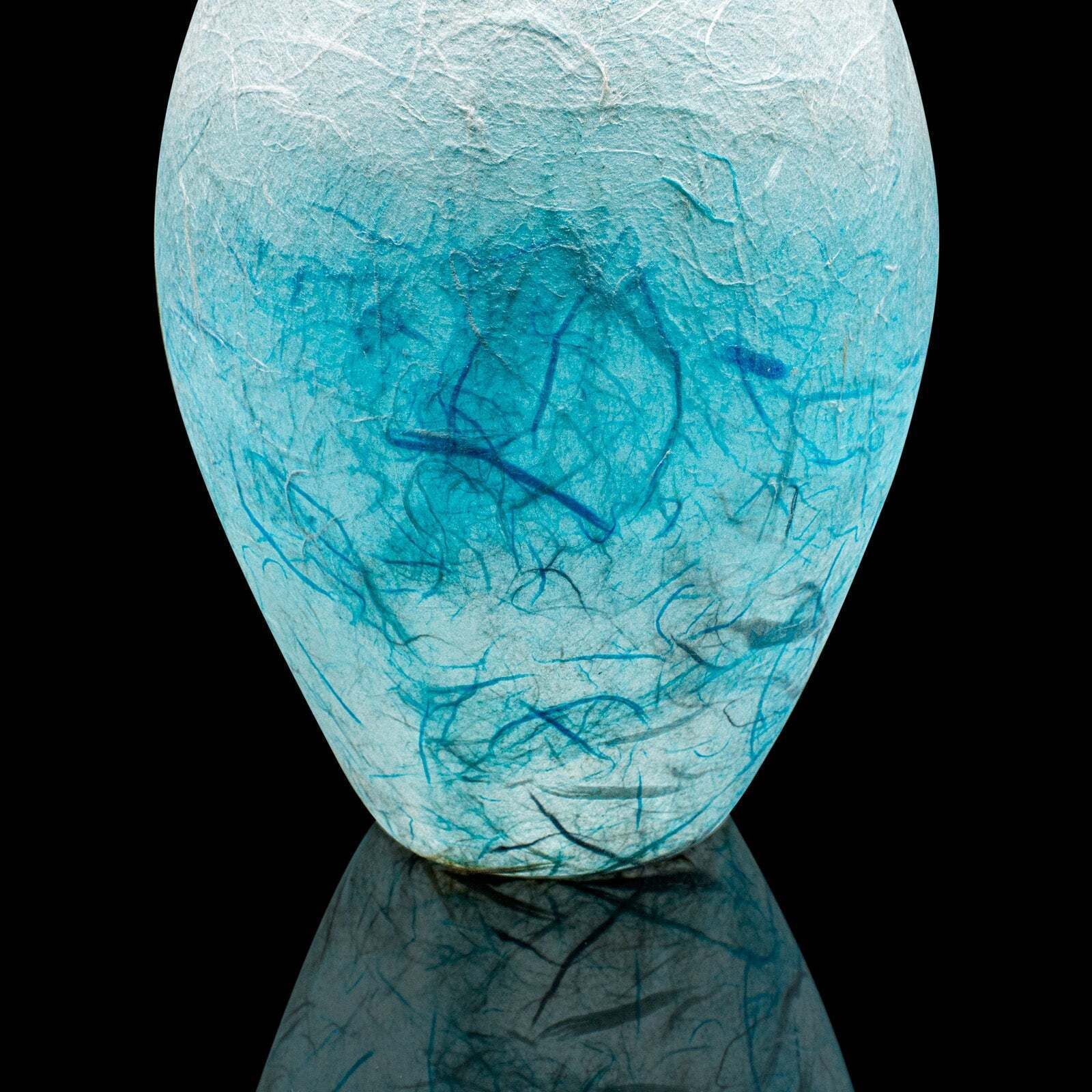photo for sale Contemporary Straw Silk Vase, English, Art Glass, Flower Urn, Millennium, Decor