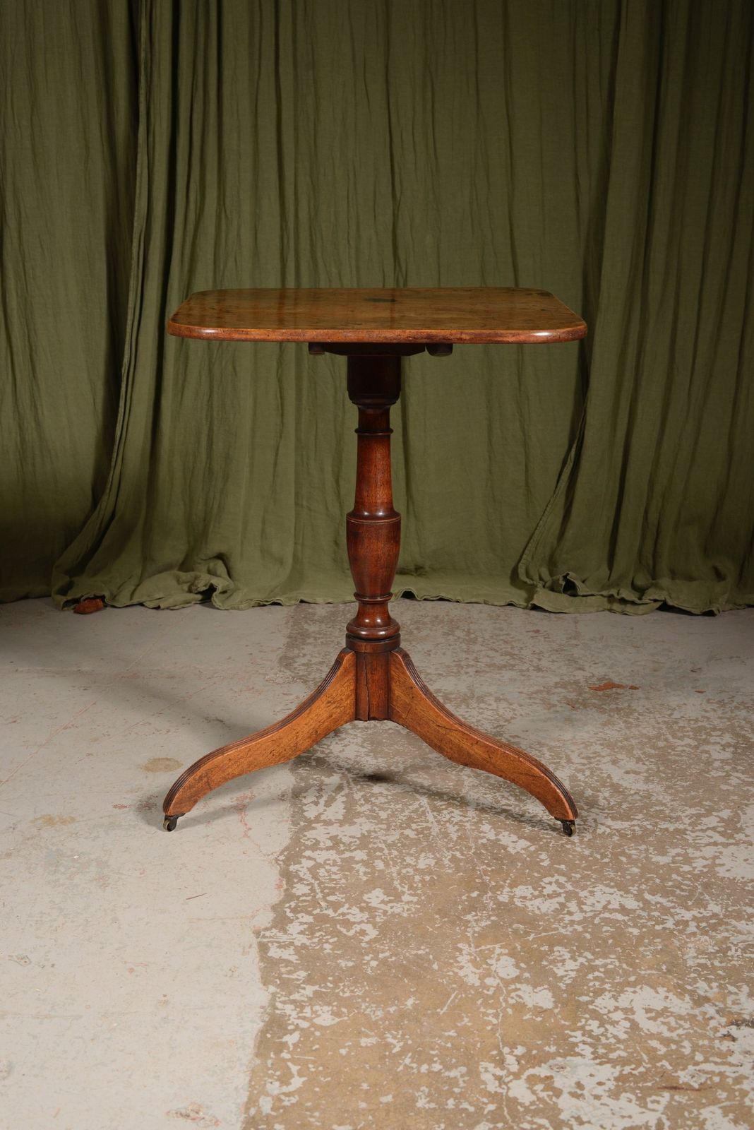 A George III Mahogany Tilt Top Tripod Table   C.1790 photo for sale