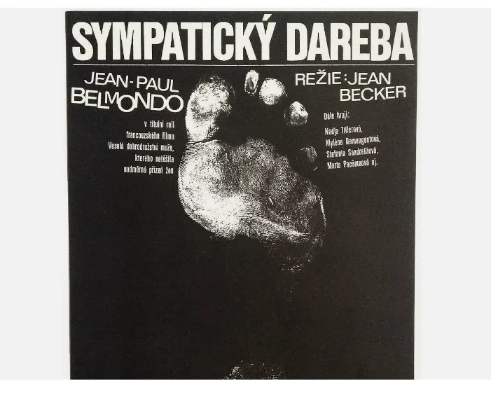 Jean Paul Belmondo Collection 4 X Movie Posters Original Czech Poster Art Vol.2 photo vinterior
