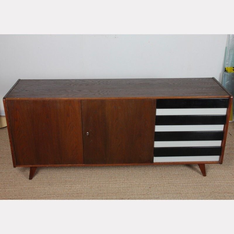 Sideboard By Jiroutek For Interier Praha, Model U 460, 1960s photo for sale