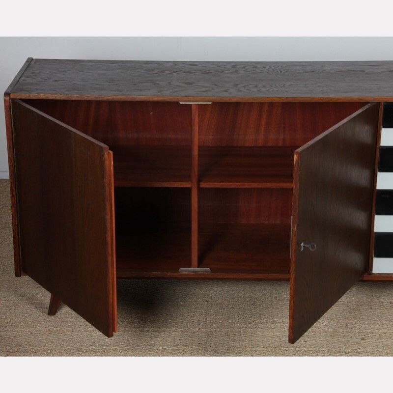 Sideboard By Jiroutek For Interier Praha, Model U 460, 1960s photo Furniture