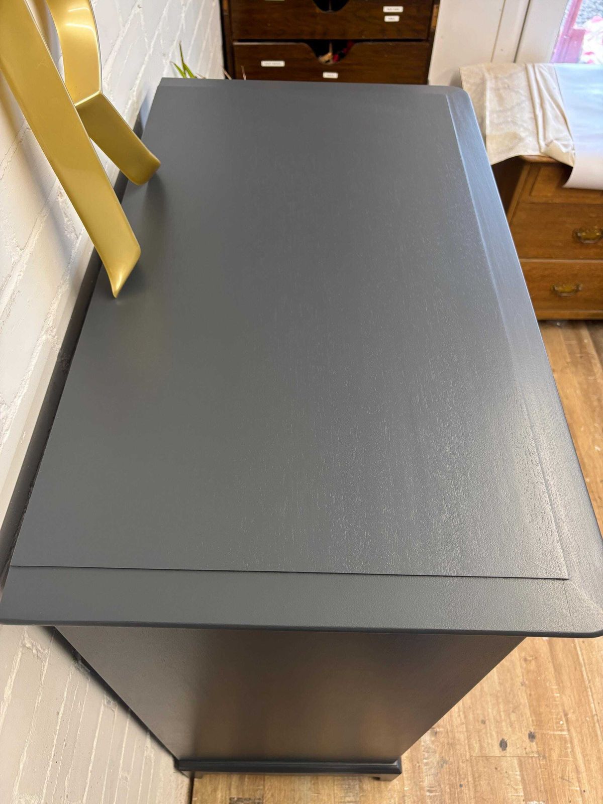Stag Minstrel Tallboy Professionally Painted Grey/ Black photo buy