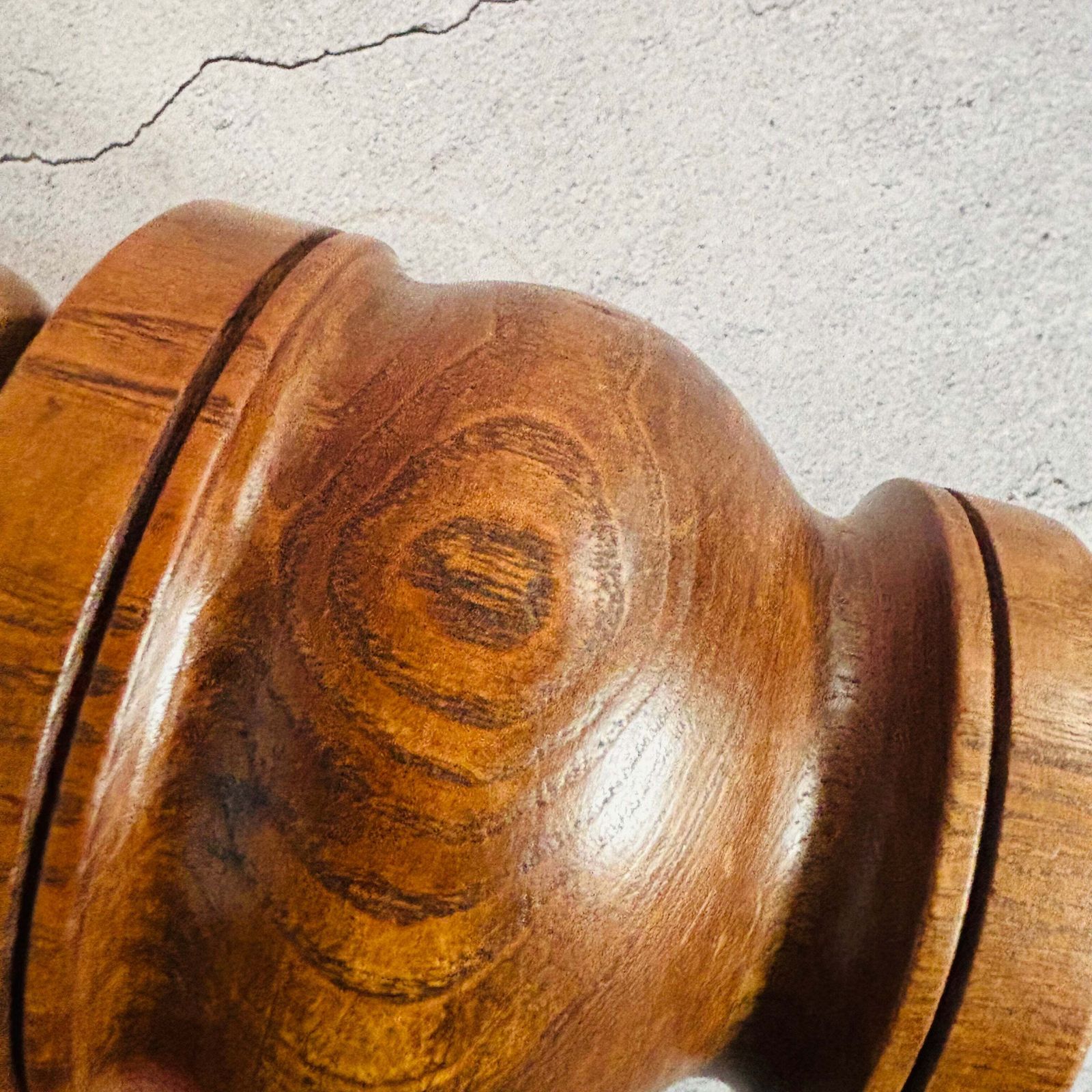 photo for sale Antique Wooden English Treen Mortar And Pestle