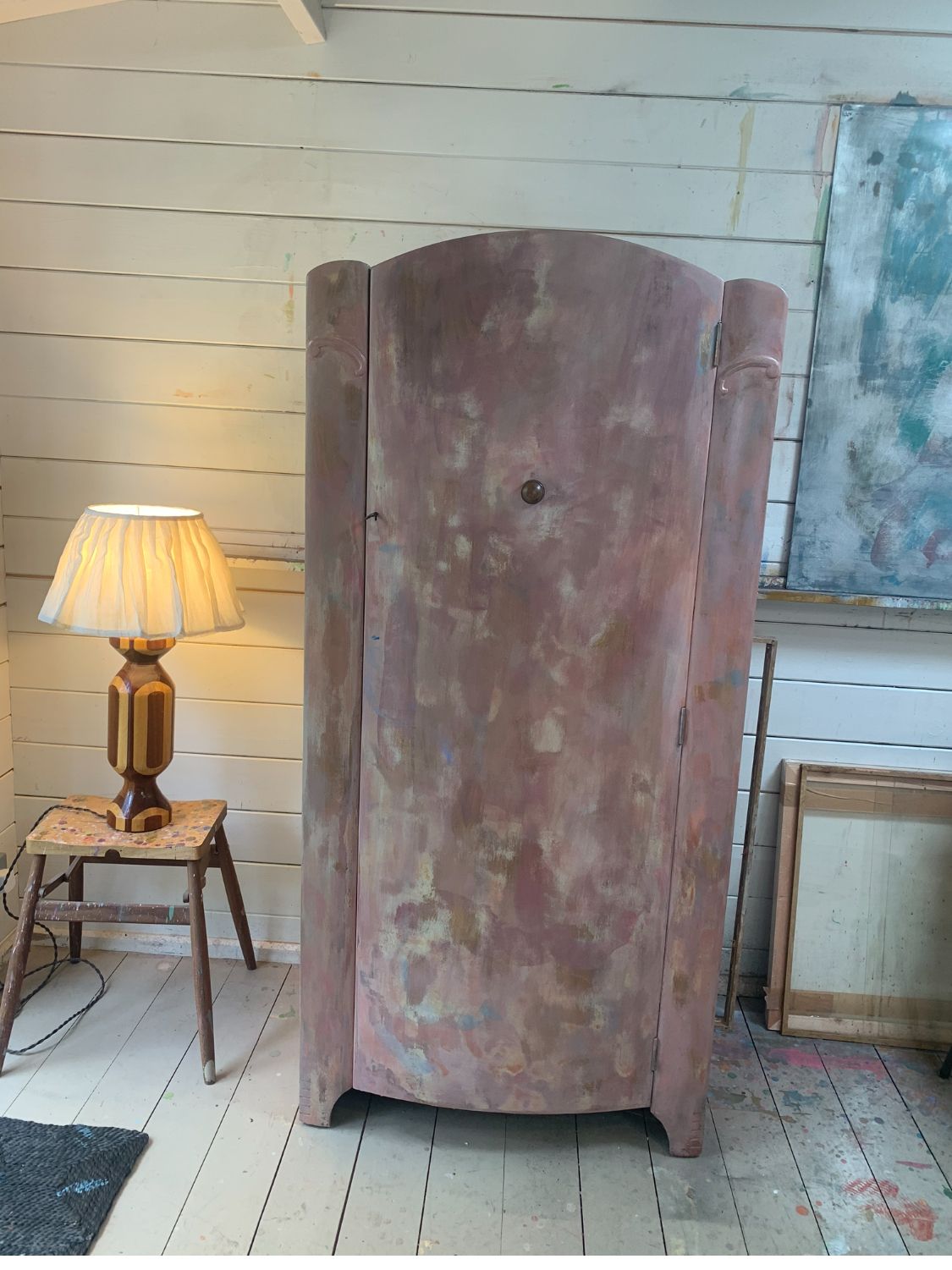 Vintage Distressed Wardrobe 1960s