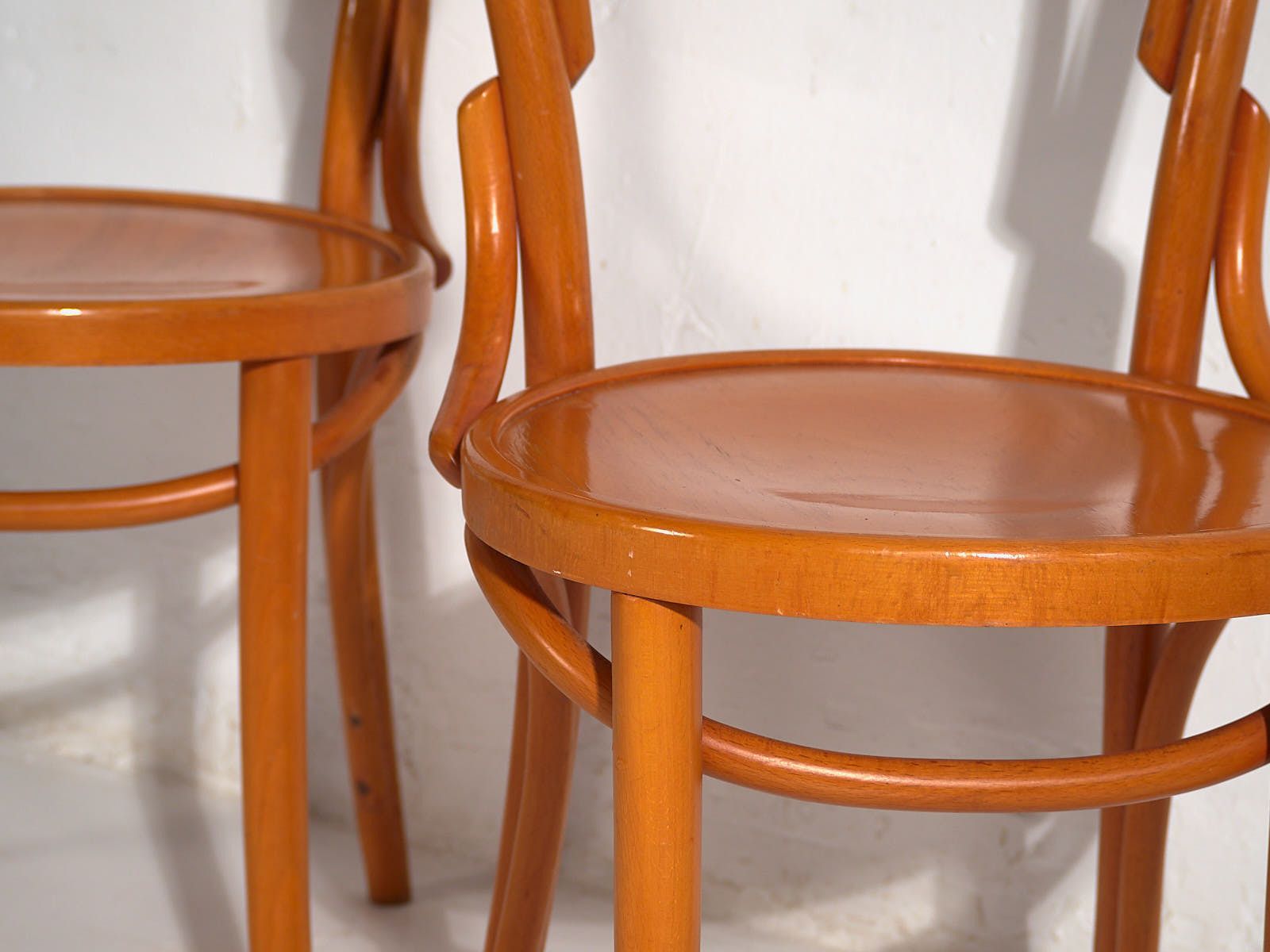 Antique Thonet Chairs (C.1920). Set Of 4 Pieces #5 photo vinterior