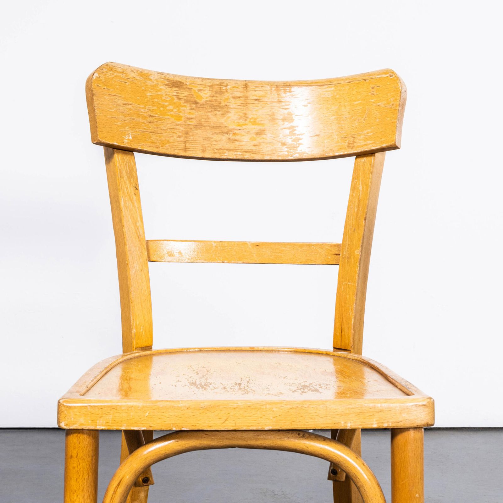 photo for sale 1950’s Blonde Farmhouse Chair With Framed Seat – Small Batch Available