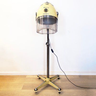Hair Salon Dryer Floor Lamp By Henry Colomer, 1960s photo 490.0