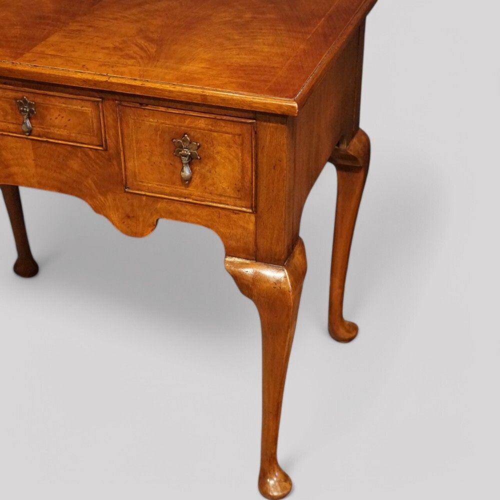 Queen Anne Style Walnut Lowboy photo furniture