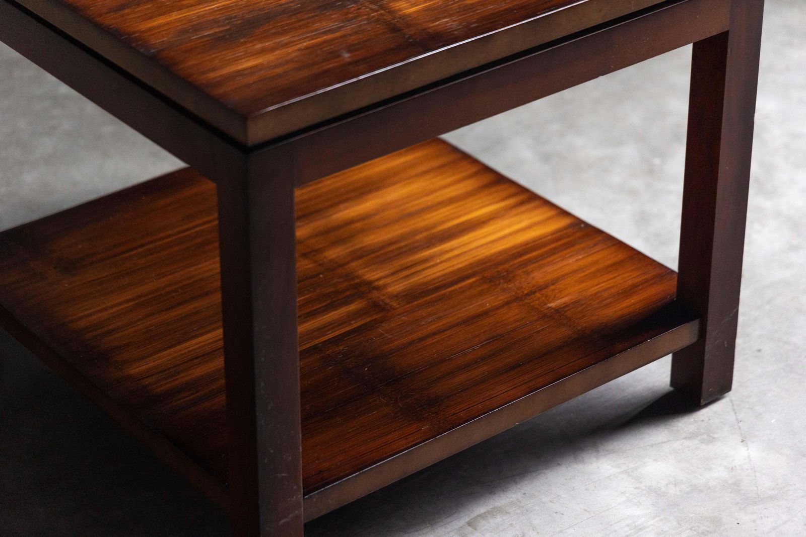 photo furniture Bamboo Side Table By Axel Vervoordt, Belgium, 1980s