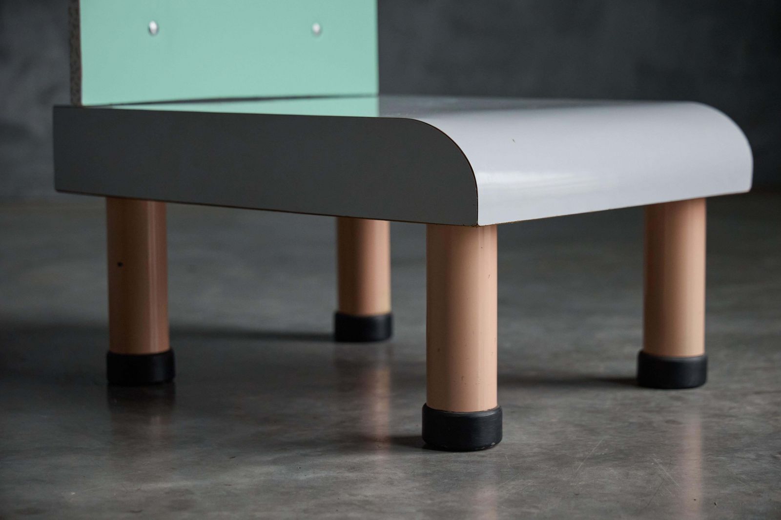 Sottsass Inspired Memphis Milano Chair, Italy, 1980s photo Furniture