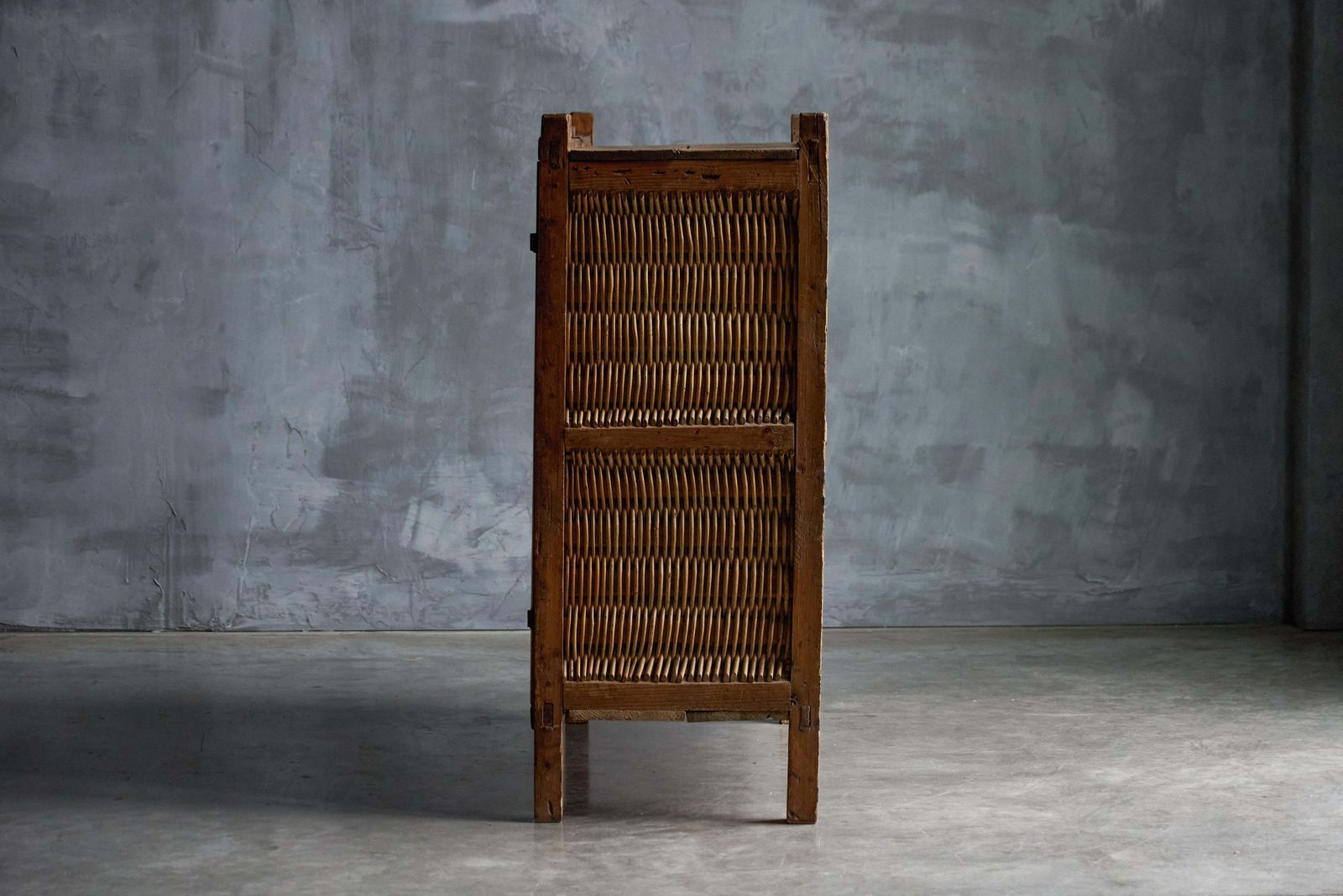 Rustic Art Populaire Pantry, France, Late 19th Century photo vinterior
