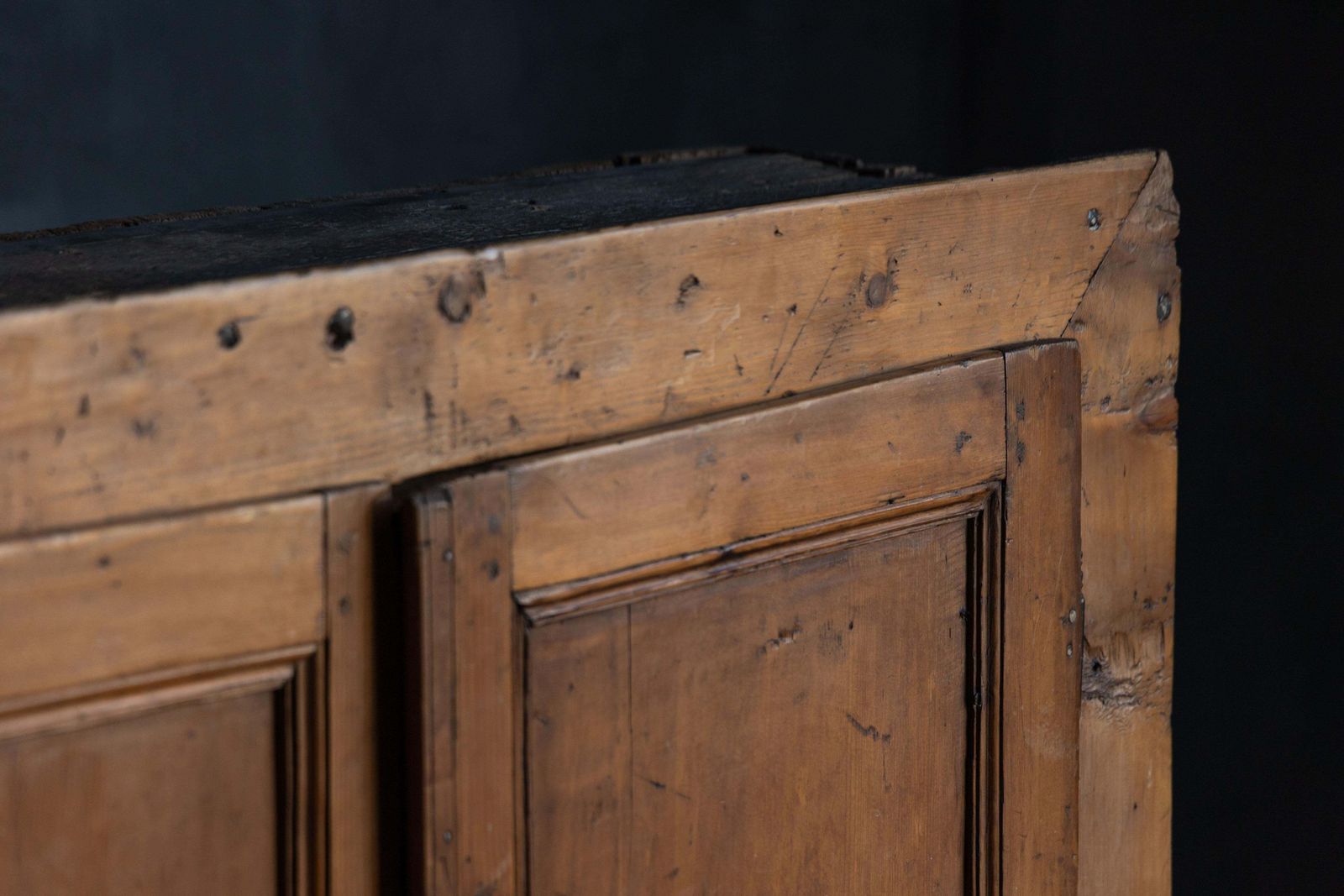 Rustic Folk Art Cabinet, France, 19th Century photo furniture