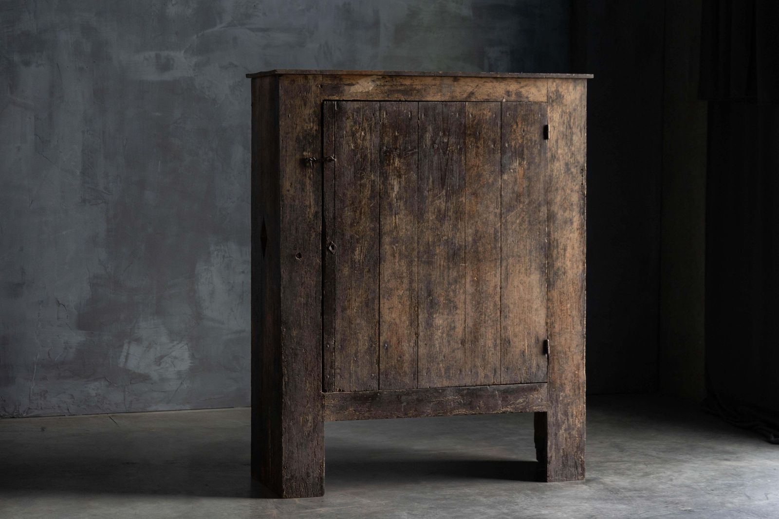 Brutalist Travail Populaire Cabinet, France, Early 19th Century photo Furniture