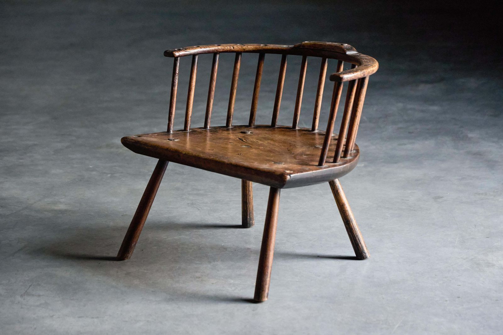 photo for sale Travail Populaire Folk Art Stool, Austria, 19th Century