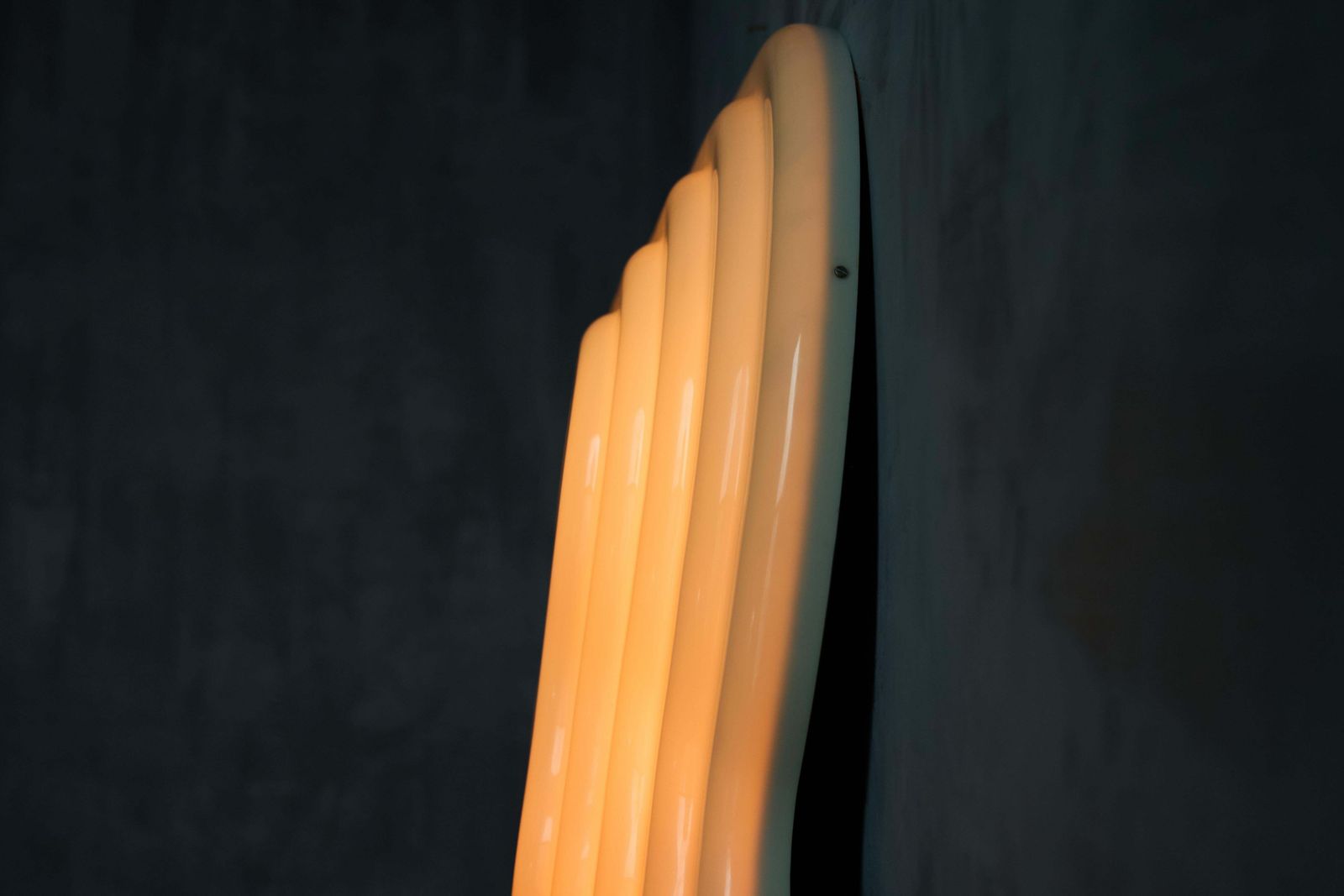 Early Ultrafragola Mirror By Ettore Sottsass For Poltronova, Italy, 1970s photo vintage