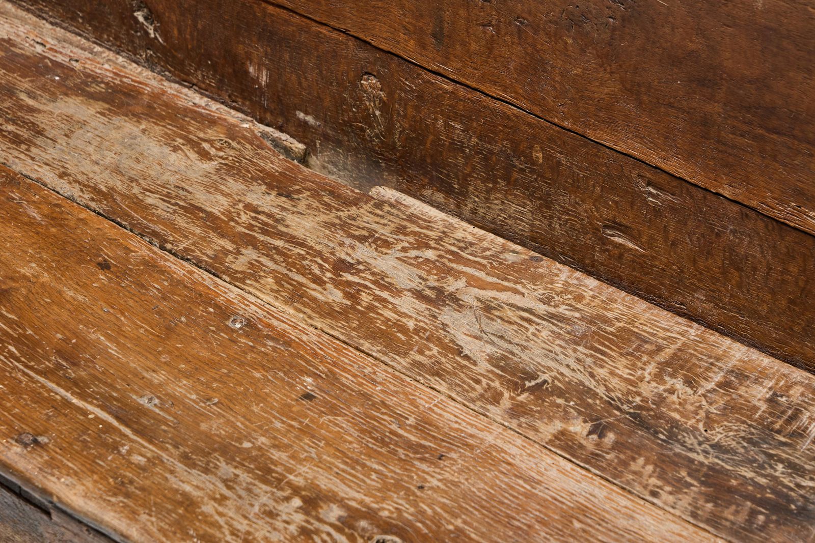 Primitive Wabi Sabi Bench, France, 19th Century photo for sale