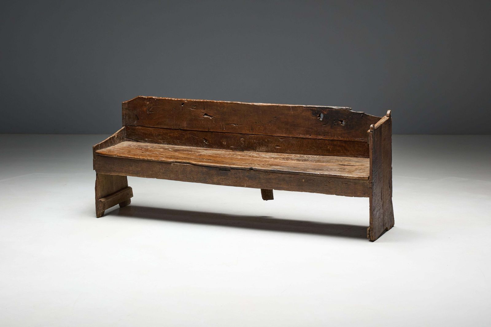 photo furniture Primitive Wabi Sabi Bench, France, 19th Century