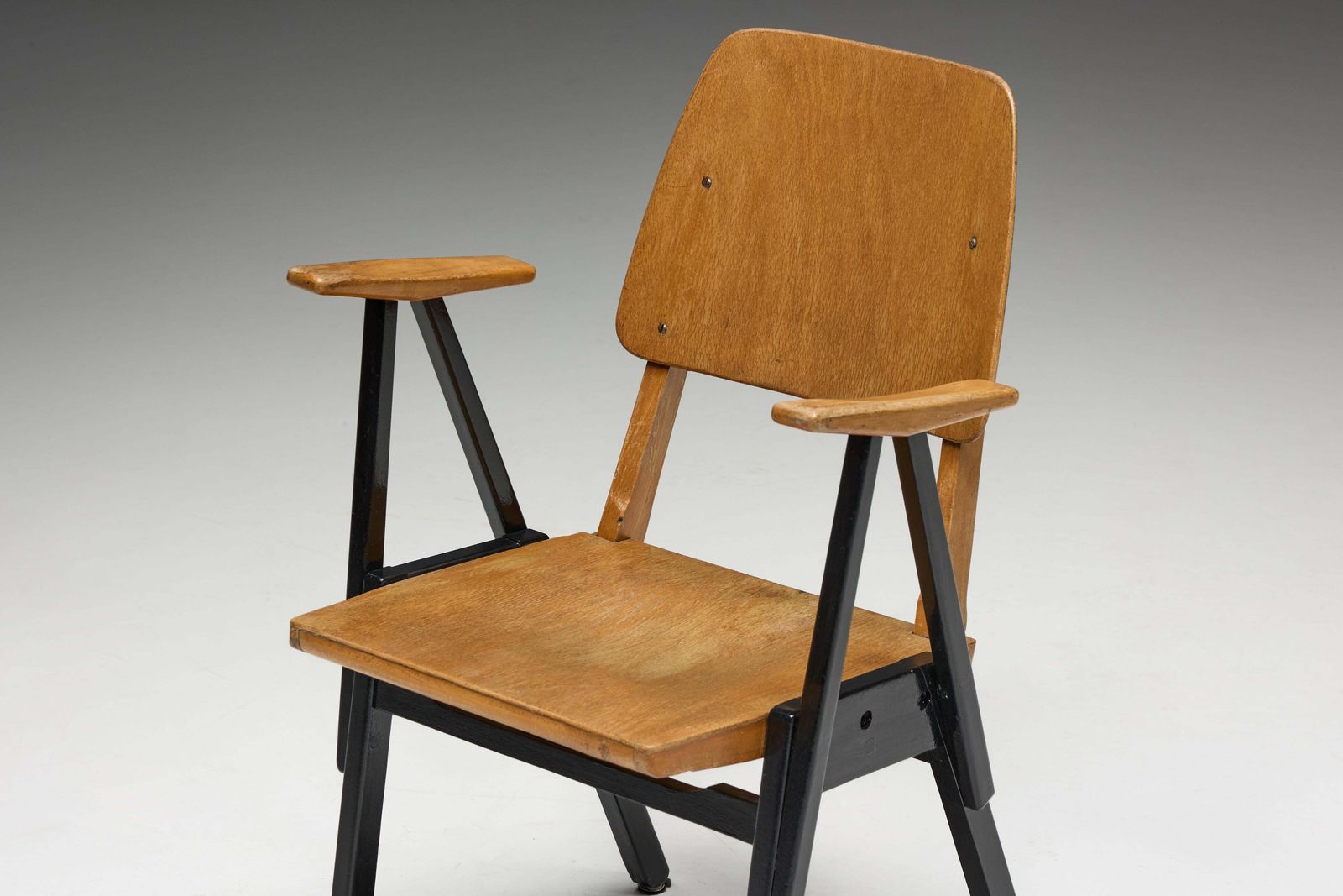 Palais De Tokyo Armchairs By Ermeloo Zwager, Netherlands, 1950s photo for sale