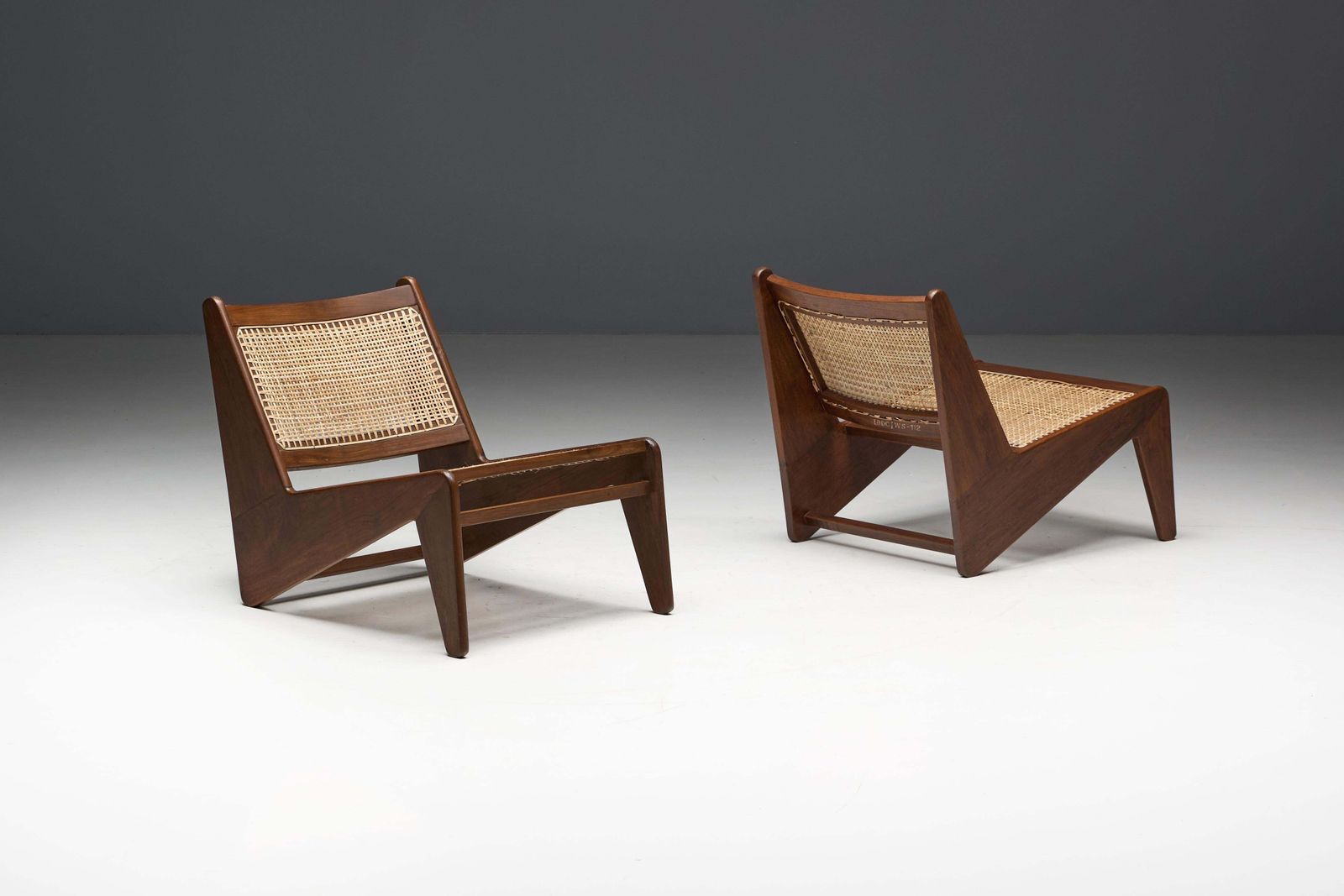 Kangaroo Chairs Pj Si 59 By Pierre Jeanneret, Chandigarh, 1955 photo Furniture