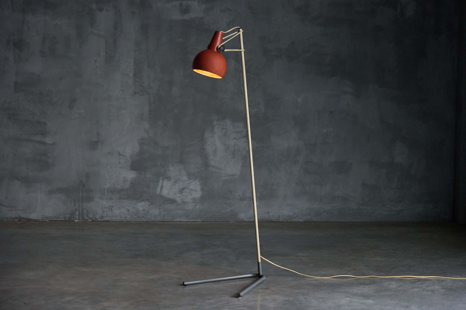 photo vintage 'Nx29' Floor Lamp By Louis Kalff For Philips, Netherlands, 1950s
