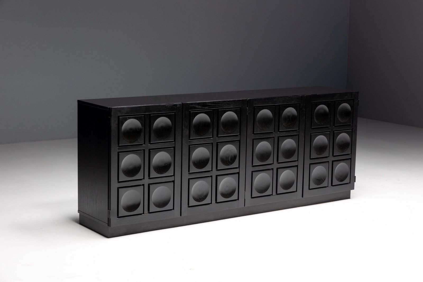 Brutalist Sideboard 'Torino' By Frans Defour, Belgium, 1970s photo Furniture
