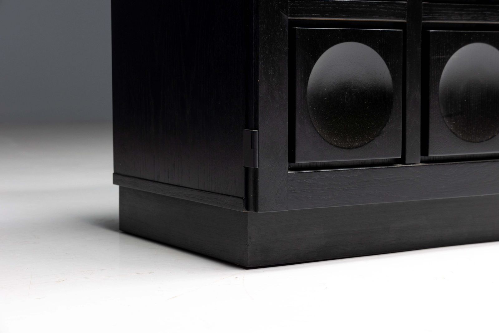 photo vinterior Brutalist Sideboard 'Torino' By Frans Defour, Belgium, 1970s