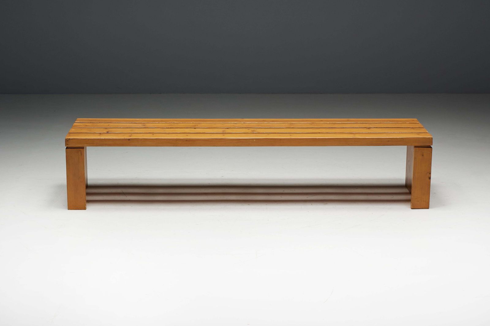 Slate Bench By Charlotte Perriand For Les Arcs, France, 1980s photo furniture