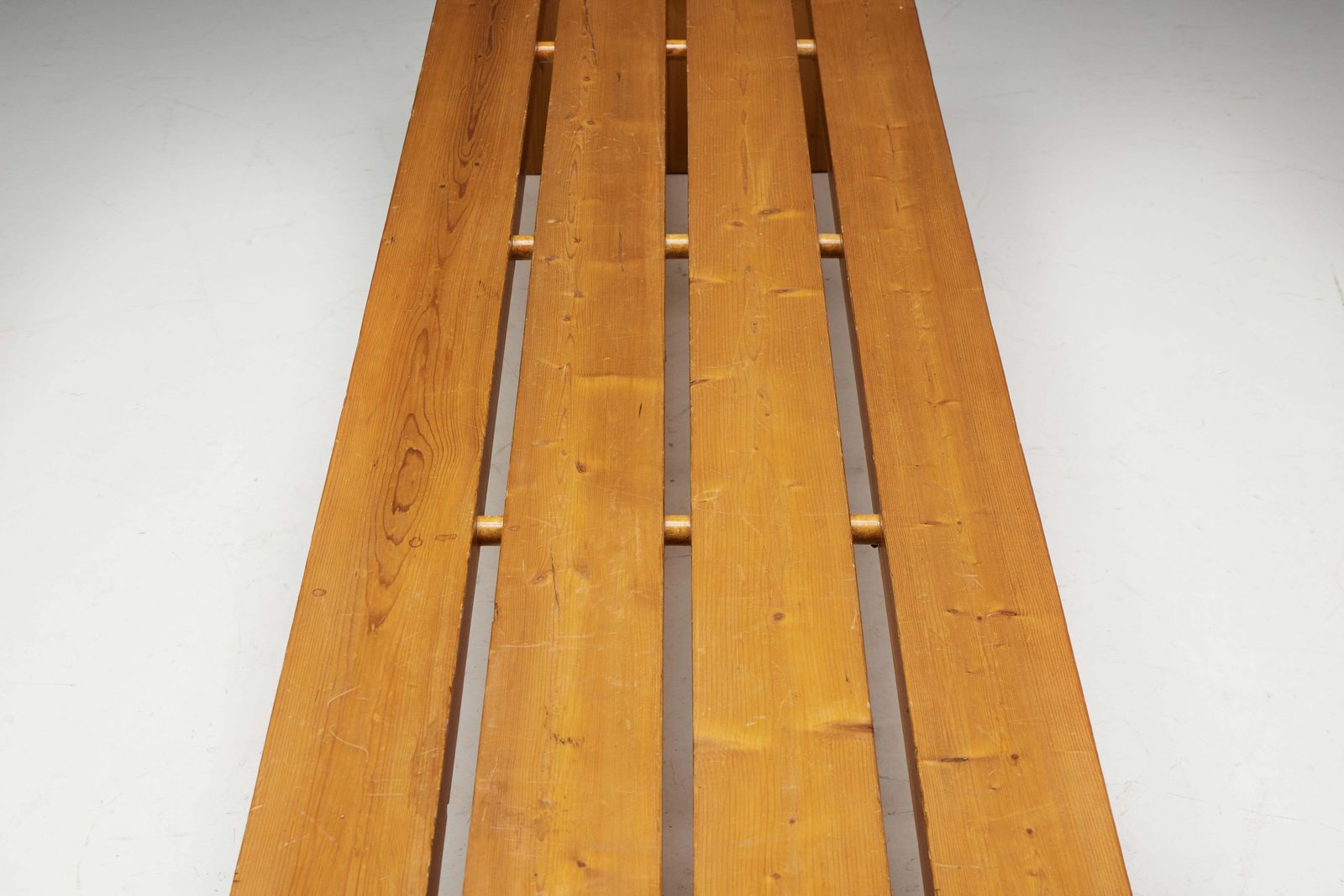 Slate Bench By Charlotte Perriand For Les Arcs, France, 1980s photo buy