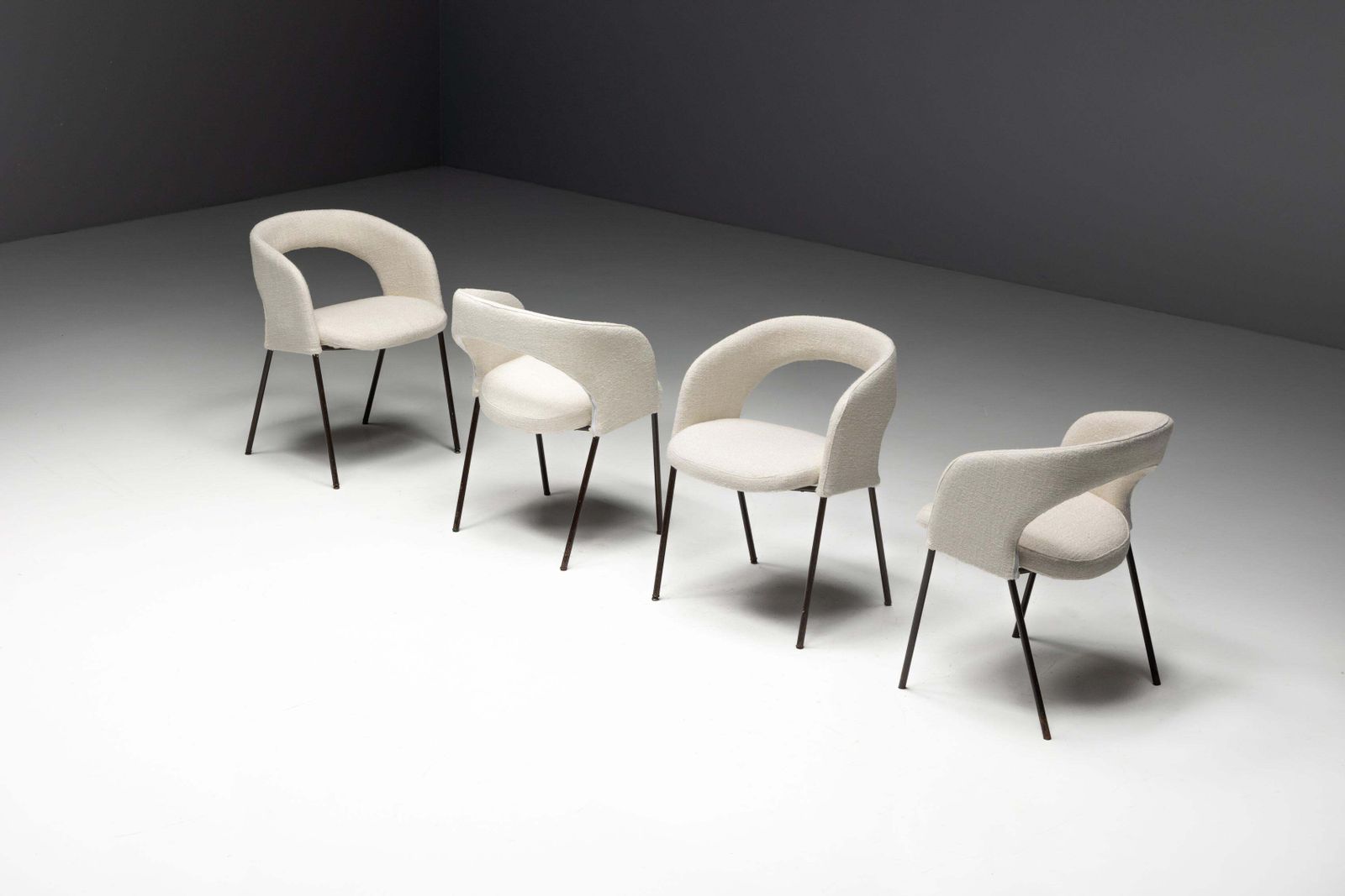 Dining Chairs By Gastone Rinaldi For Rima, Italy, 1950s photo Furniture