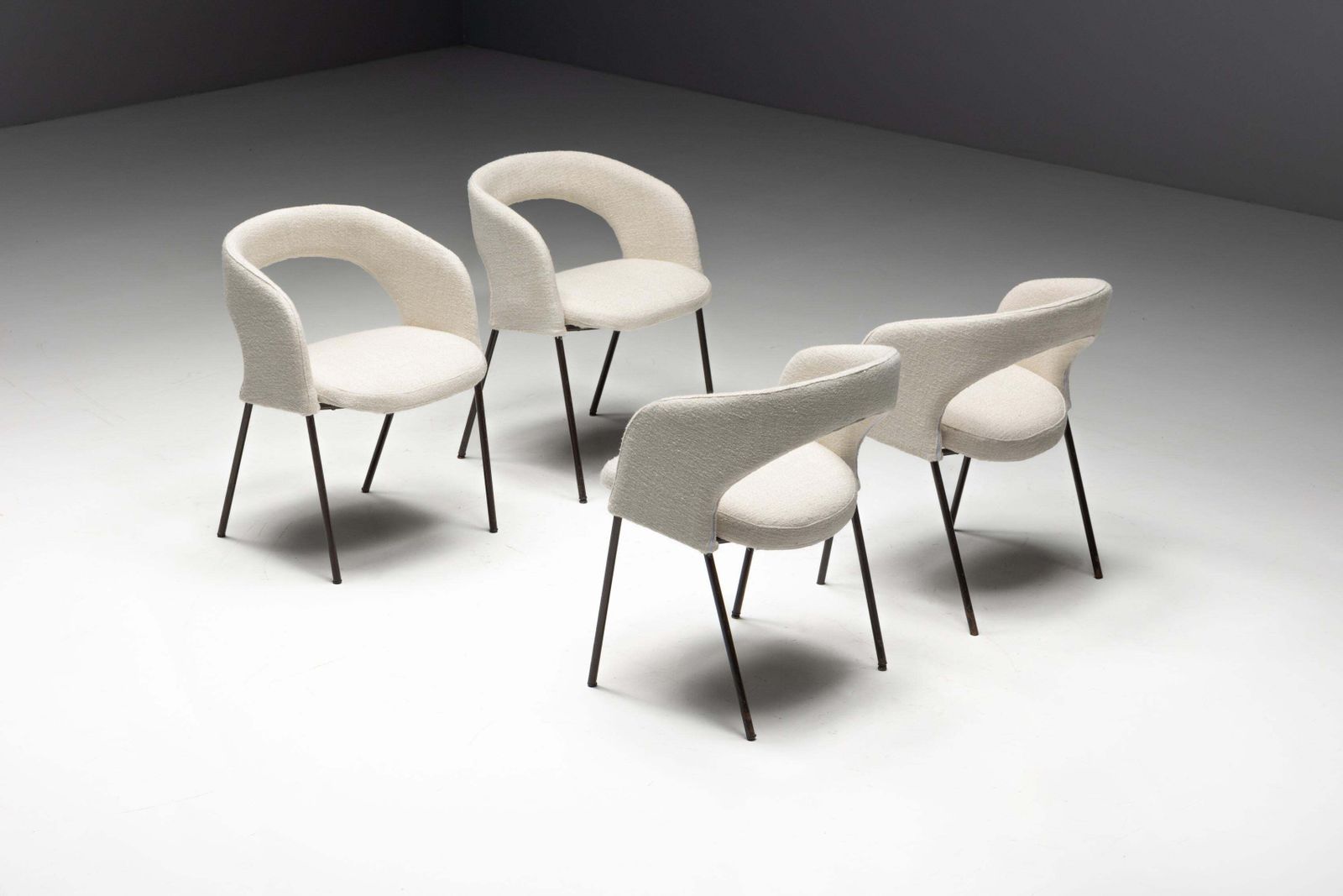 Dining Chairs By Gastone Rinaldi For Rima, Italy, 1950s photo vinterior