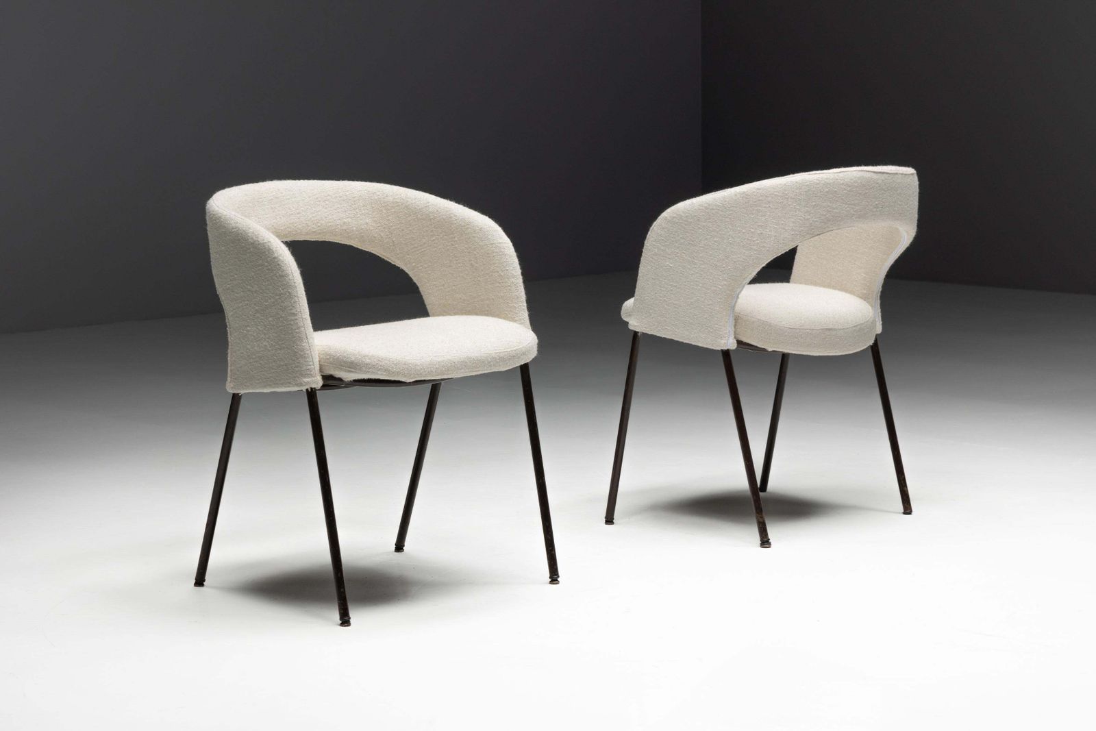 Dining Chairs By Gastone Rinaldi For Rima, Italy, 1950s photo vintage