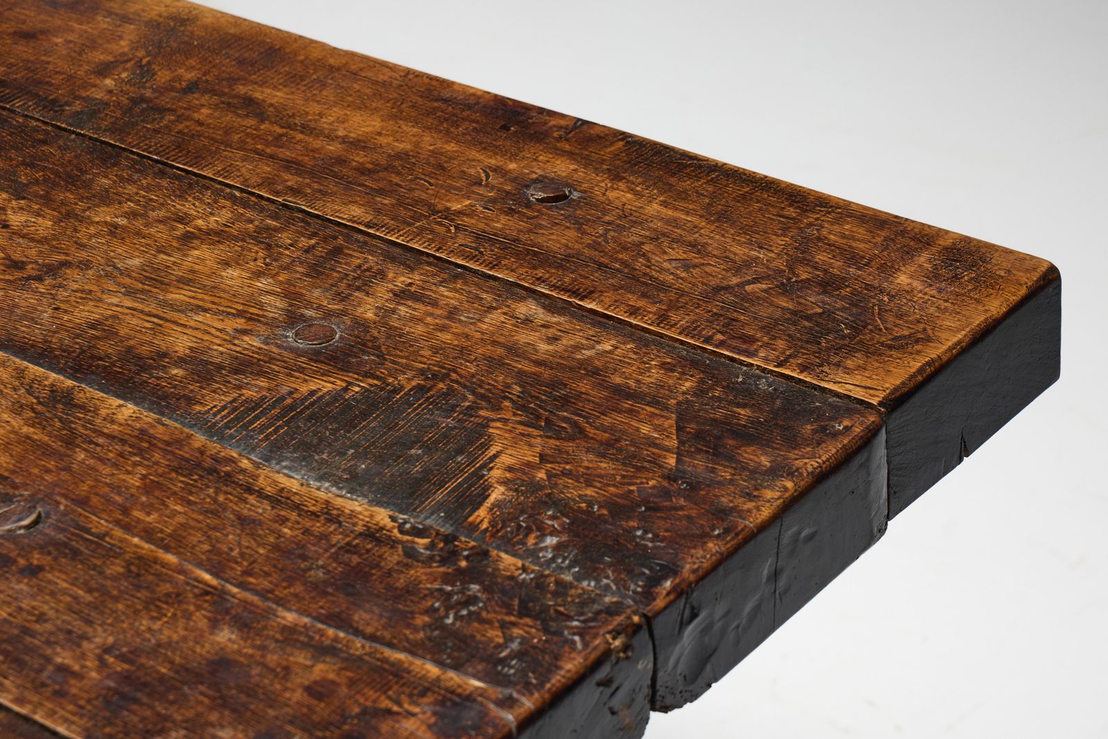 Robust Travail Populaire Farm Table, France, 19th Century photo for sale