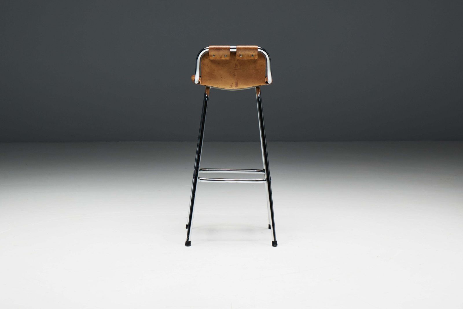 Furniture Bar Stools By Charlotte Perriand For Les Arcs, France, 1960s photo