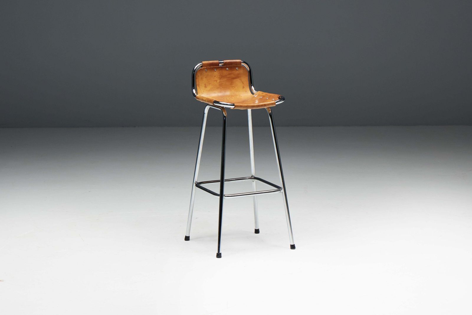 photo vinterior Bar Stools By Charlotte Perriand For Les Arcs, France, 1960s